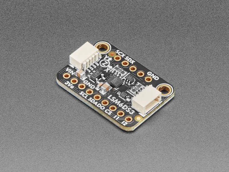 Adafruit LSM6DS3TR-C 6-DoF Accel + Gyro IMU, STEMMA QT/Qwiic, 4503 von Adafruit