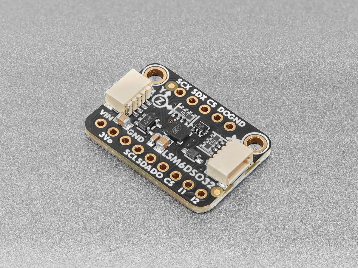 Adafruit LSM6DSO32 6-DoF Beschleunigungssensor und Gyroskop, STEMMA QT/Qwiic, 4692 von Adafruit