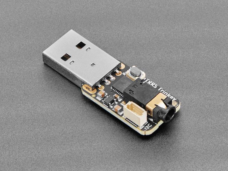 Adafruit TRRS Trinkey, USB Key for Assistive Technology, 5954 von Adafruit