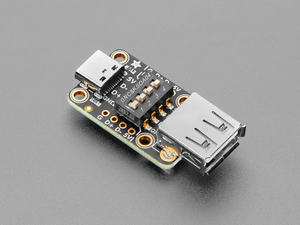 Adafruit schaltbares USB Typ-A zu C Breakout Board, 5972 von Adafruit