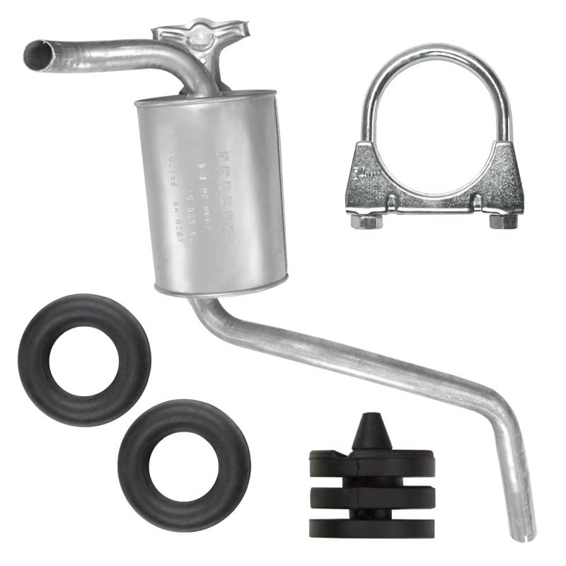 Endschalldämpfer Auspuff Endtopf für Mercedes 190 W201 1.8 2.0 von Adamot