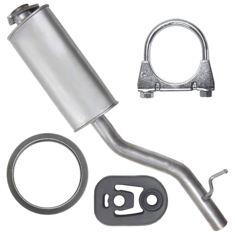 Mitteltopf Auspuff Mittelschalldämpfer für Mercedes C180 C200 C230 W203 S203 1.8 2.0 von Adamot