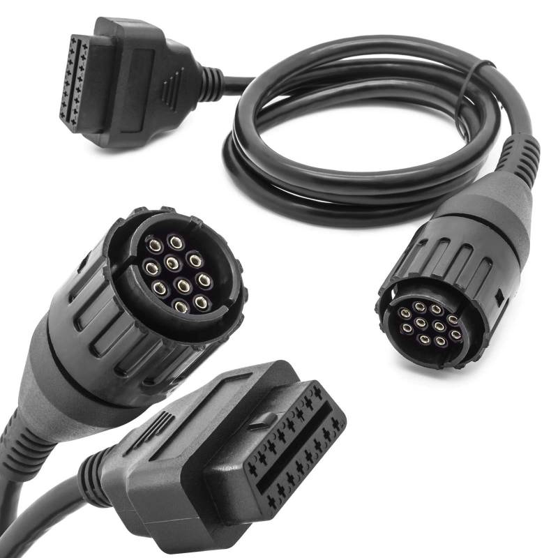 Adapter Universe Motorrad OBD 2 auf 10 Pol Stecker Auto Diagnose Adapter Kabel von Adapter Universe