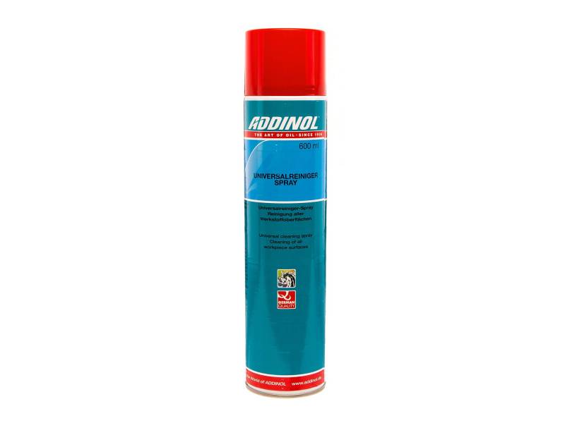 ADDINOL Universalreiniger-Spray, 600ml Spraydose, Bremsenreiniger, Motorreiniger, Kupplungsreiniger lösungsmittelh., Schnellreiniger. von ADDINOL