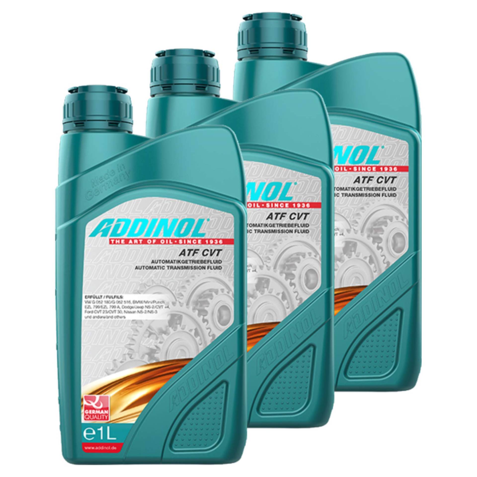 Addinol 3X Getriebeöl Gear Transmission Oil Fluid Lubricant ATF CVT 1L Automatik 74402007 von Addinol