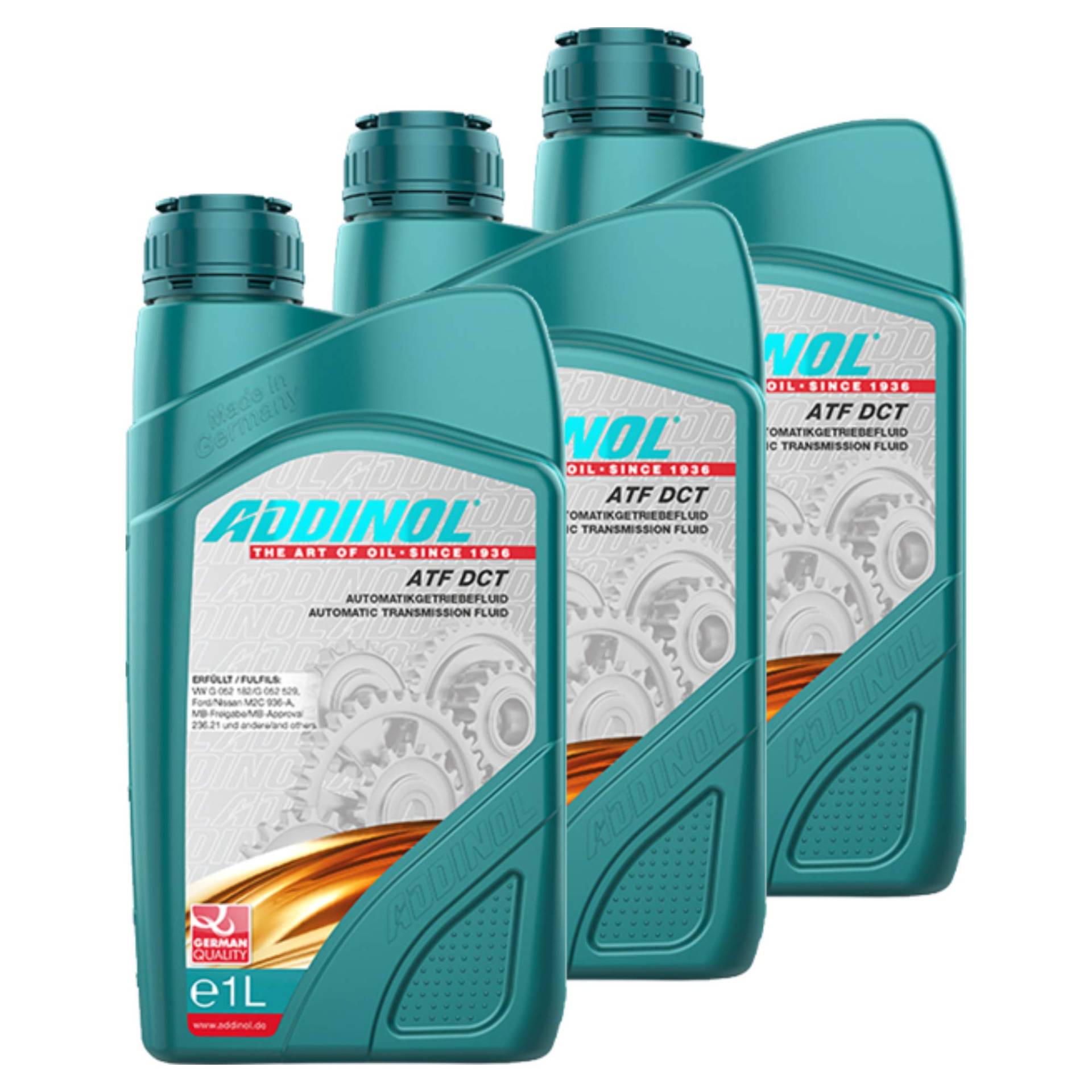 Addinol 3X Getriebeöl Gear Transmission Oil Fluid Lubricant ATF Dct 1L Automatik 74401807 von Addinol