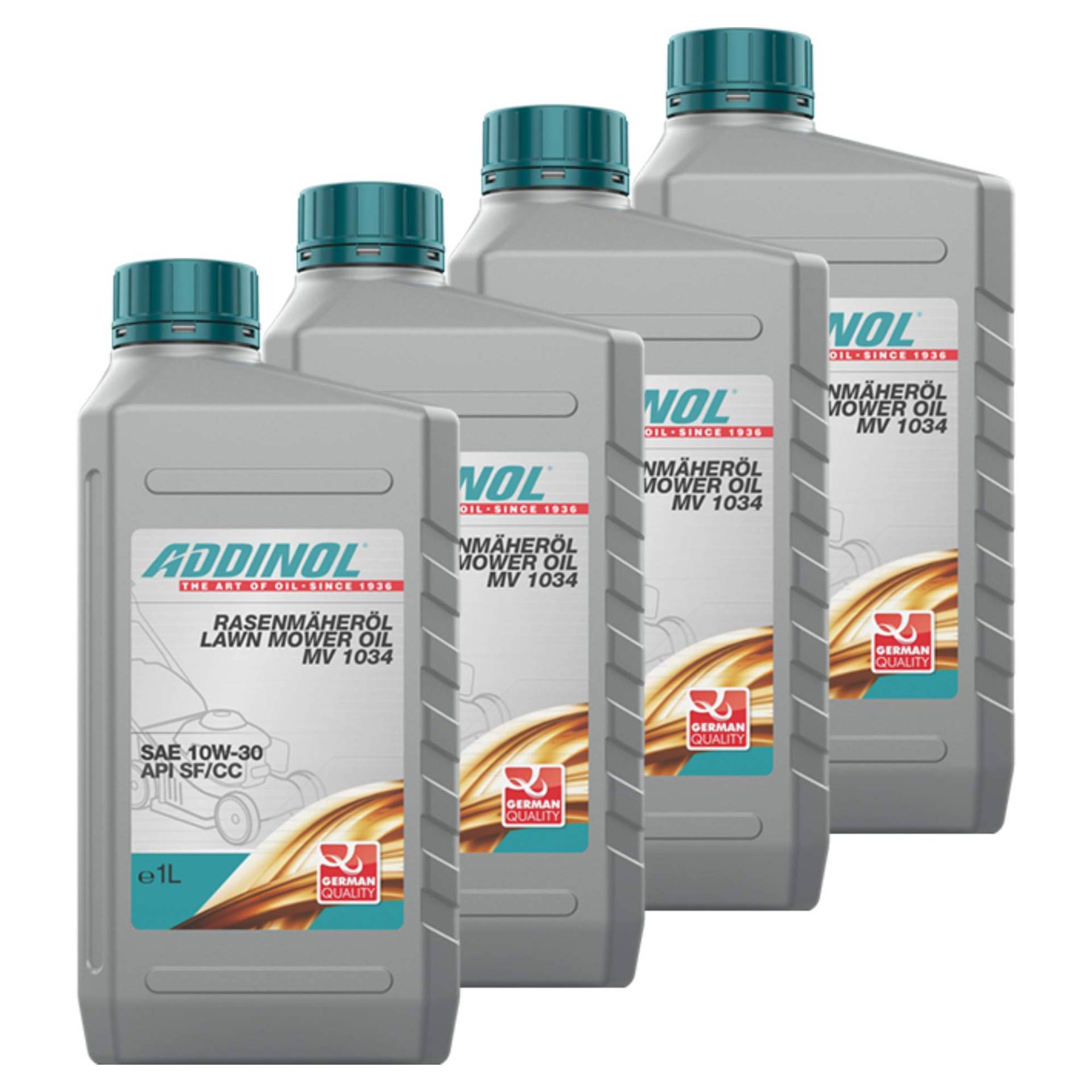 Addinol 4X Rasenmäheröl Lawnmower Lawn Mower Oil 10W-30 Mv 1034 1L 72102307 von Addinol