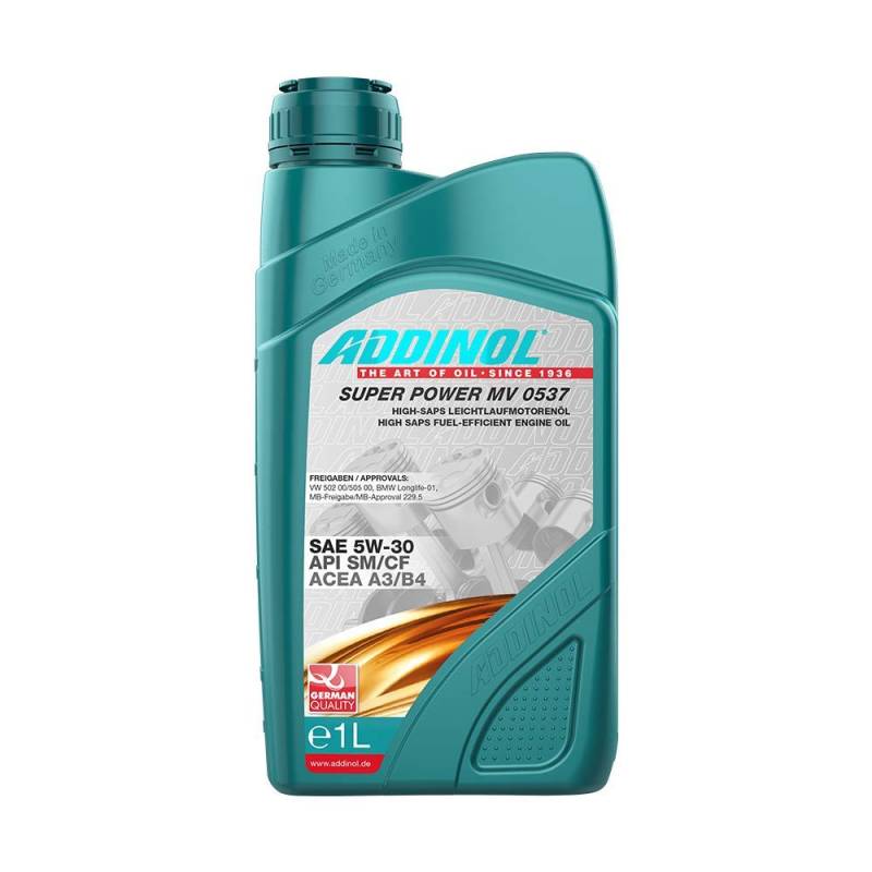 ADDINOL SUPER POWER MV 0537 5W-30 A3/B4 Motorenöl, 1 Liter von Addinol