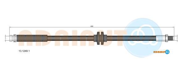 Bremsschlauch Hinterachse Adriauto 13.1249.1 von Adriauto