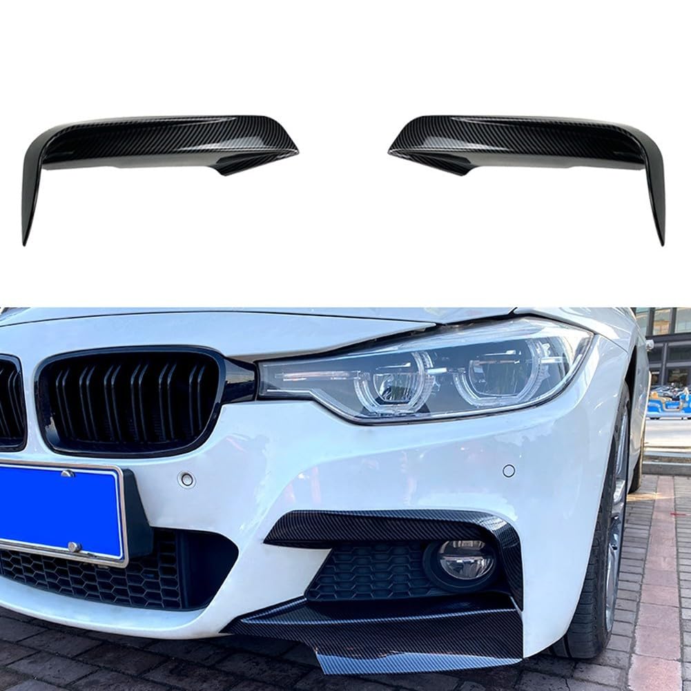 Advokingtap Auto-Frontstoßstangen-Splitter-Lippe, passend für BMW 3er-Serie F30 F31 M Sport 2013–2019, direkter Ersatz von Advokingtap