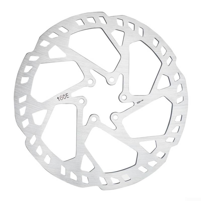 Scheibenbremse für Rotor, kompatibel mit Elektrofahrrädern und Rollern, Optionen von 140 oder 180 mm Größe erhältlich (1 Stück 140 mm) von Advokingtap