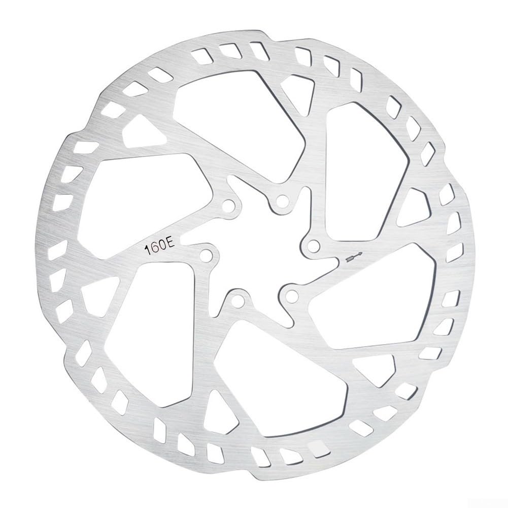 Scheibenbremse für Rotor, kompatibel mit Elektrofahrrädern und Rollern, Optionen von 140 oder 180 mm Größe erhältlich (1 Stück 180 mm) von Advokingtap