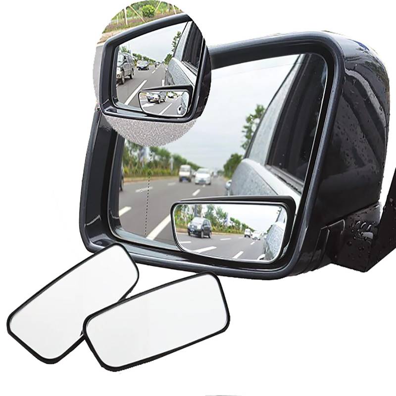 360° Toter Winkel Spiegel Auto,Auto Spiegel,Blind Spot Mirror,Toter Winkel Spiegel für Autos, LKWs, SUVs, ein Paar von Aelmiyw