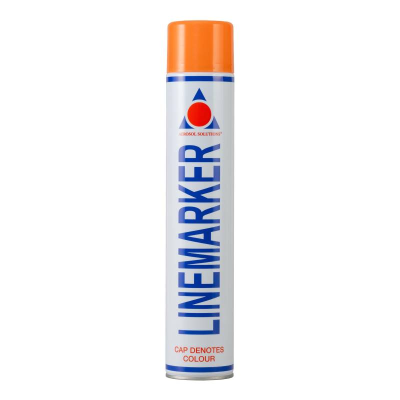 Aerosol Solutions 0905 Line Marker Aerosol Sprühfarbe Orange 750ml von Aerosol Solutions