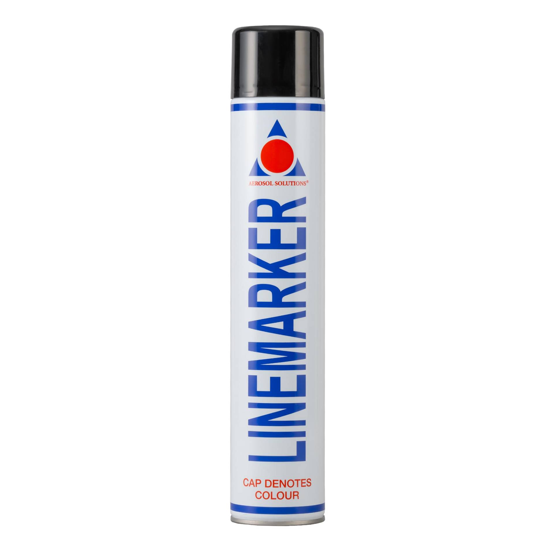 Aerosol Solutions 0906 Line Marker Sprühfarbe Schwarz 750ml von Aerosol Solutions