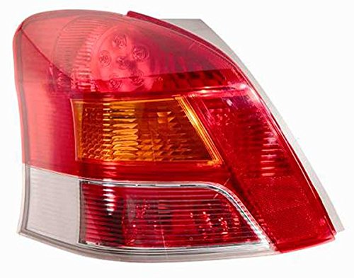 Light Schwanz Lampe Stop Licht Blinker hinten links organge weiß rot Toyota Yaris ab 01/2009 von Aftermarket