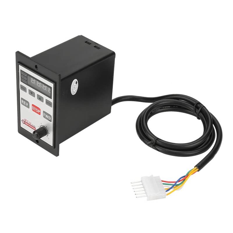 Motor Speed ​​Controller, AC 220.0 V 6 bis 200W Digital Speed ​​Controller -Einheit für Elektromotor mit Überlastschutzschalter (120W -Schnittstelle (Doppelzeile Ein Typ)) von Agatige