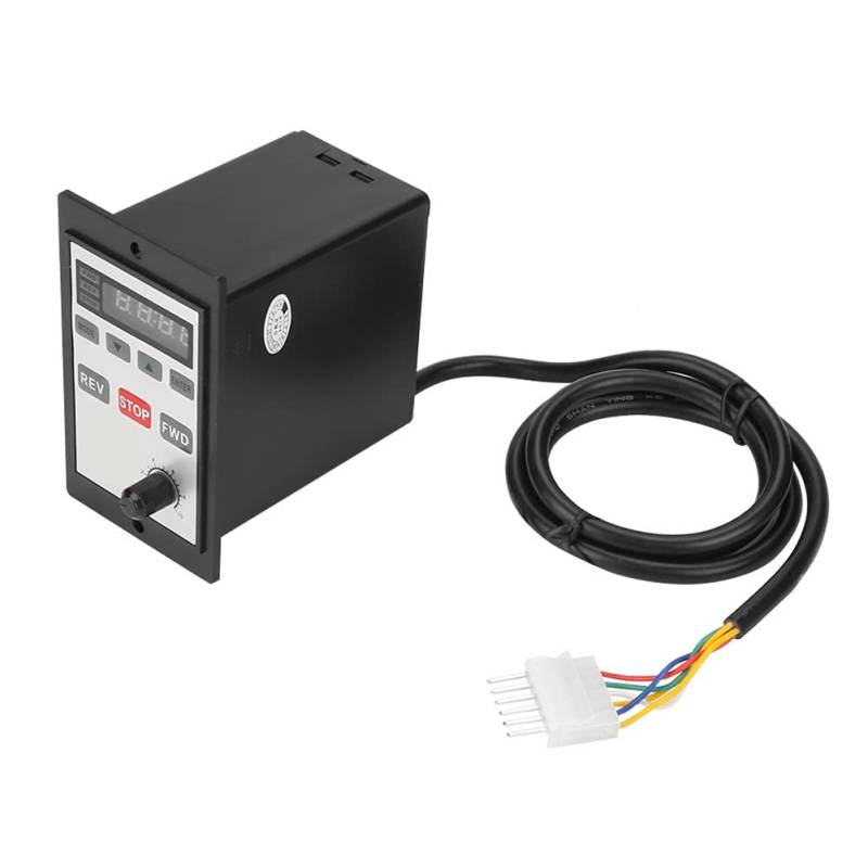 Motor Speed ​​Controller, AC 220.0 V 6 bis 200W Digital Speed ​​Controller -Einheit für Elektromotor mit Überlastschutzschalter (15W-Schnittstelle (Single-Reis-6-Pin)) von Agatige