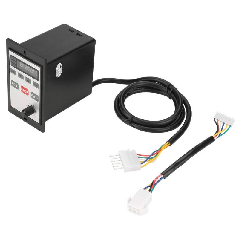 Motor Speed ​​Controller, AC 220.0 V 6 bis 200W Digital Speed ​​Controller -Einheit für Elektromotor mit Überlastschutzschalter (200 -W -Schnittstelle (Doppelzeile Ein Typ)) von Agatige