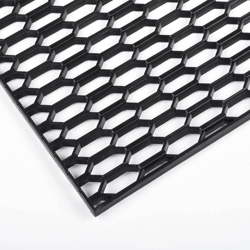 AggAuto 119,38x40,64cm Schwarz ABS-Kunststoff Universal Auto Grill Mesh, Automotive Kühlergrill einfügen Stoßstange Wabenloch 10x25mm Hex Grids von AggAuto