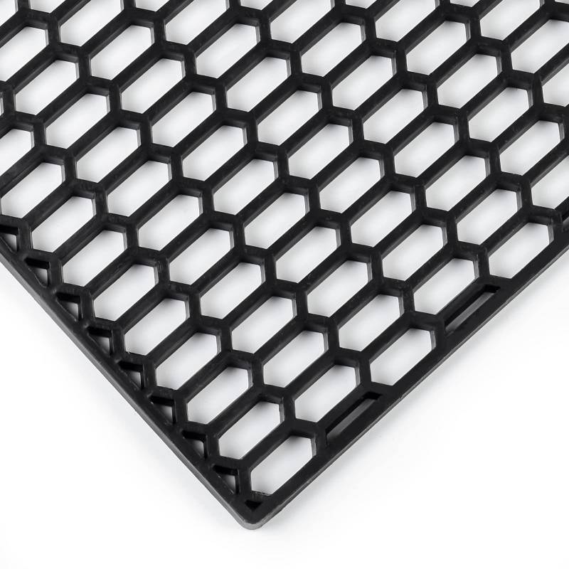 AggAuto 119,38x40,64cm Schwarz ABS-Kunststoff Universal Auto Grill Mesh, Automotive Kühlergrill einfügen Stoßstange Wabenloch 15x20mm Hex Grids von AggAuto