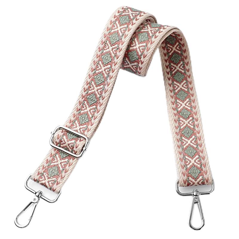 AiQInu Taschengurte Zum Wechseln, Verstellbar Taschengurt 80-140cm, 3.8cm Breit, Schultergurt Mit Karabiner Für Taschen Trageriemen Handtaschen von AiQInu