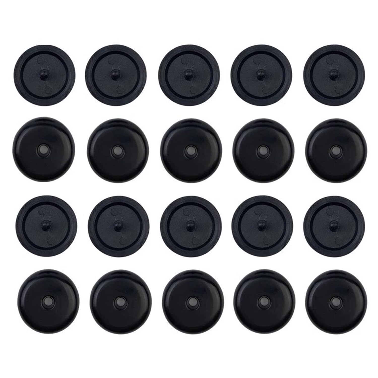 10 Sets Universal-Sicherheitsgurt-Stopper-Set,Sicherheitsgurt Stopper aus Kunststoff,Robust und Langlebig Autogurt-Schnallenhalter,Anschnallgurt Gurtstopper Clip für Auto LKW SUV (Schwarz) von Aidqxbaoer