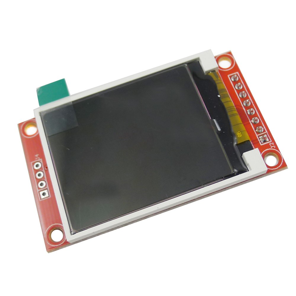 Aihasd 1,8 Zoll 128x160 Pixeln TFT LCD-Anzeigemodul 4-Draht TFT LCD-Bildschirm ST7735 4 IO-Treiber kompatibel mit Arduino kompatibel mit Raspberry Pi von Aihasd