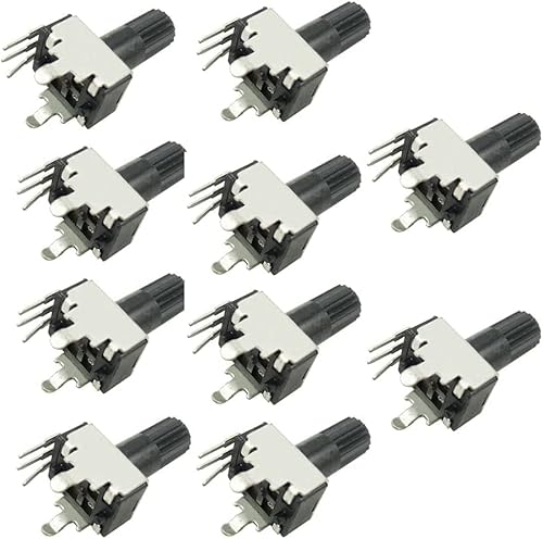 Aihasd 10PCS 1K RV09 Type Vertical Adjustable Potentiometer Resistance von Aihasd