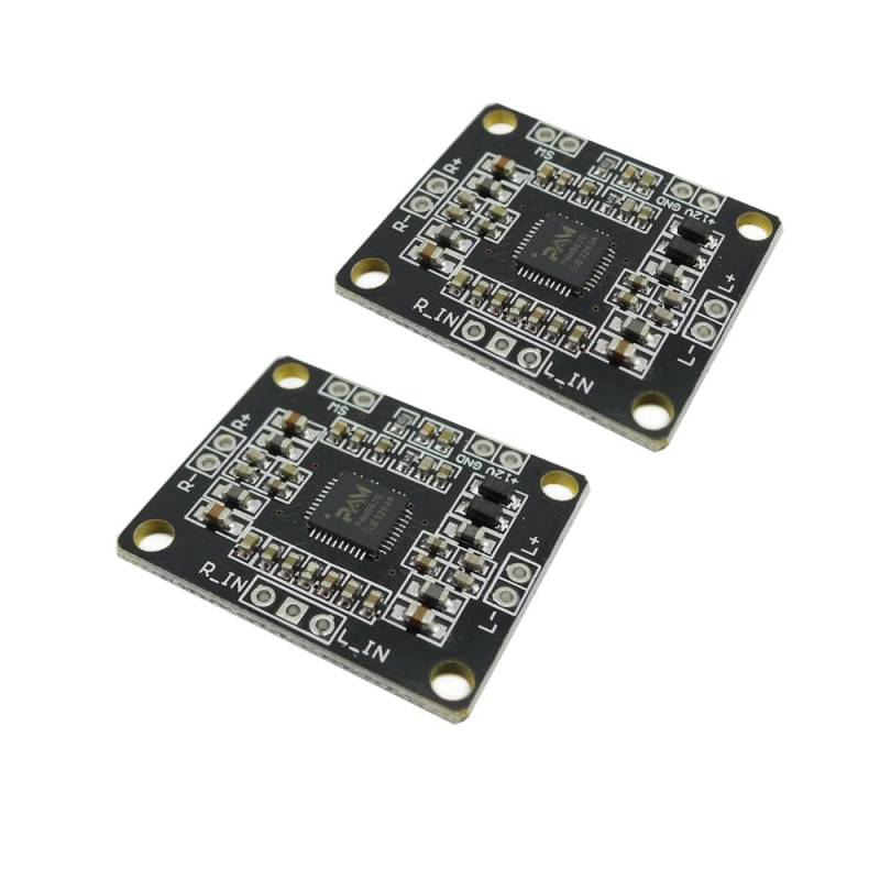 Aihasd 2 Stück PAM8610 Digital Verstärkerkarte Modul 2x15W Zweikanal Stereo Klasse D Hohe Leistung Verstärker Board von Aihasd