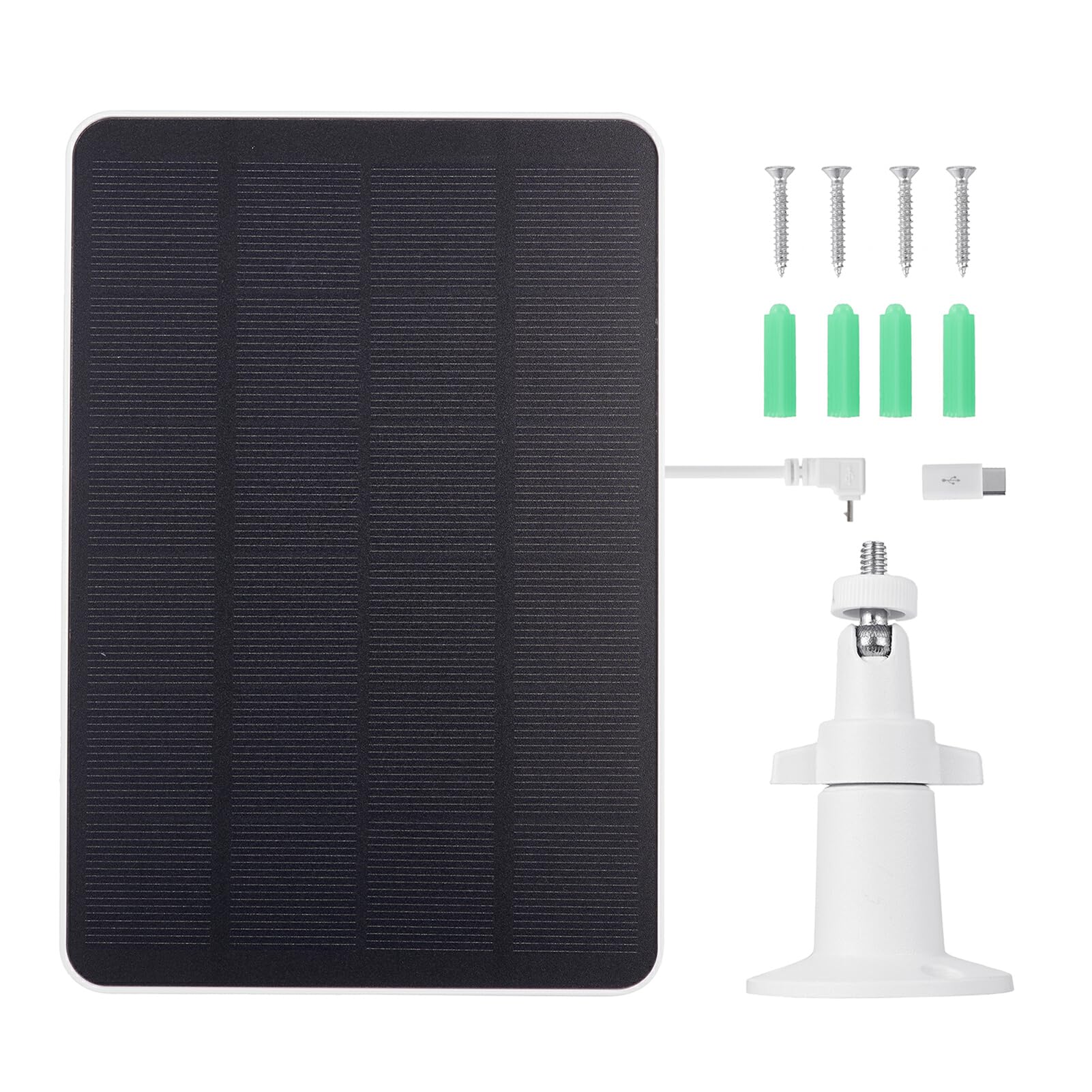 Ailan Hocheffizientes Solarpanel Kit für Kamerapanel für Spotlight Sicherheits Solarpanel für die Arlo Essential Kamera, 4W von Ailan