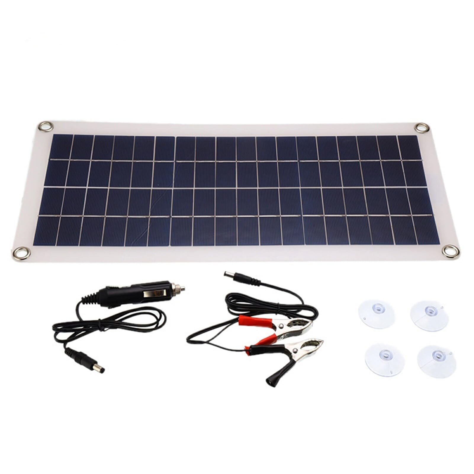 Ailan Langlebiges Solarpanel Set für Autos, Kleingeräte und empfindliche Geräte. 1000 W Solarpanel wie Autos und Kleingeräte, Schwarz, Mit 100A Controller von Ailan