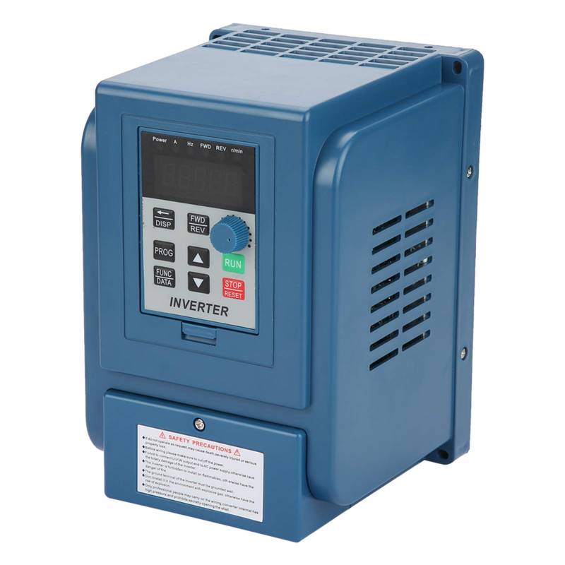 Ailao Frequenzumrichter, VFD 3-Phasen-Drehzahlregler Wechselrichtermotor, Universal Frequenzumrichter für einphasigen AC 380V 1,5kW 4A Wechselstrommotor von Ailao