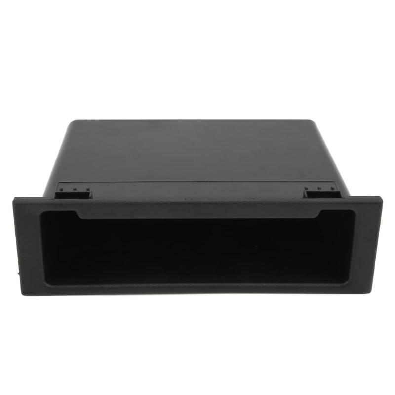 Auto Stereo Audio Radio Aufbewahrungsbox 1Din Dashboard Organizer Schwarz für von Ailgely