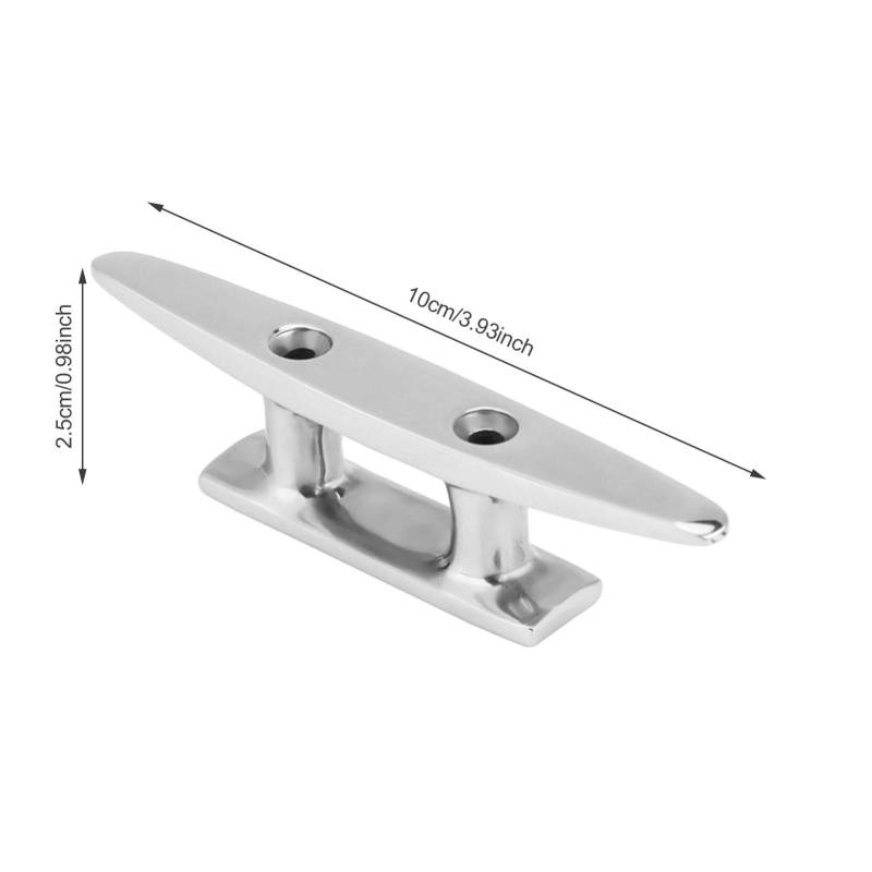 Edelstahl Bootsliegeplatz Dock Seil Klampe Marine Yacht Marine Grade Silber von Ailgely