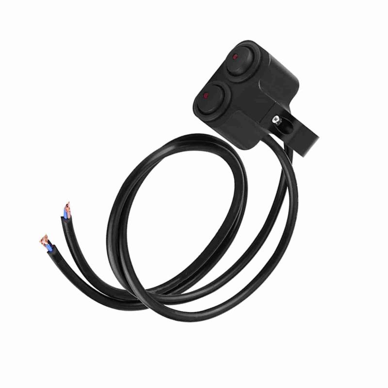 Motorrad -Lenkerregelschalter Dual Switch -Lenbarschalter Universal Fit für 25 Mm -Durchmesser -Lenker -Premium -Kunststoffschale von Ailgely