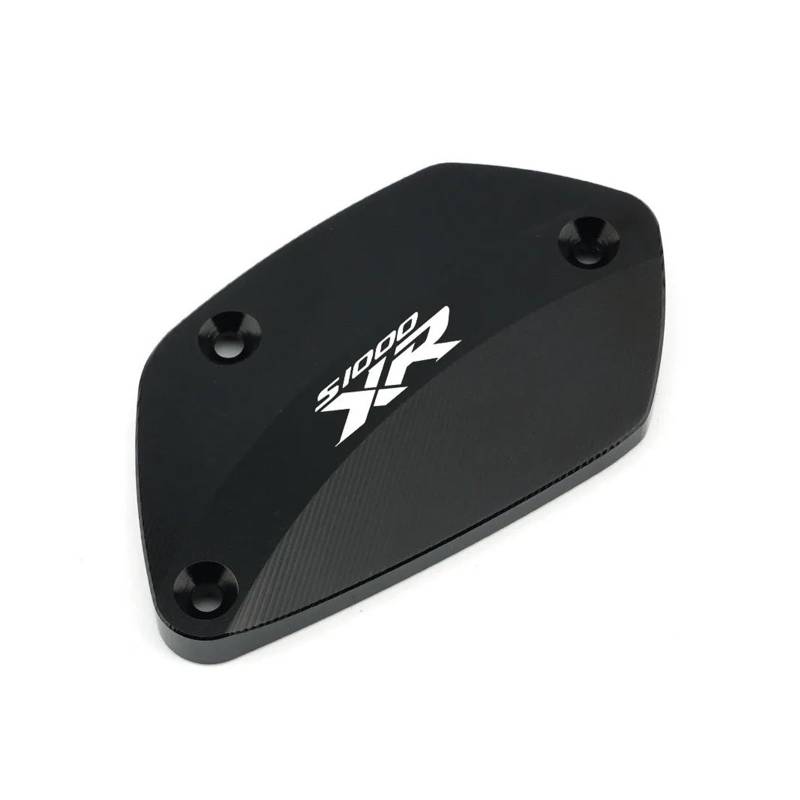 Aimazom Brems Abdeckung Zubehör Für BM&W S1000XR S 1000 XR 2015-2021 Motorrad-Bremsflüssigkeitsbehälterdeckel Vorne(Schwarz) von Aimazom