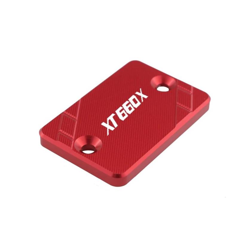 Aimazom Brems Abdeckung Zubehör Für YA&MAHA XT250 XT660R XT660X Motorrad-Bremsflüssigkeitsbehälterdeckel(rot,for XT660X) von Aimazom