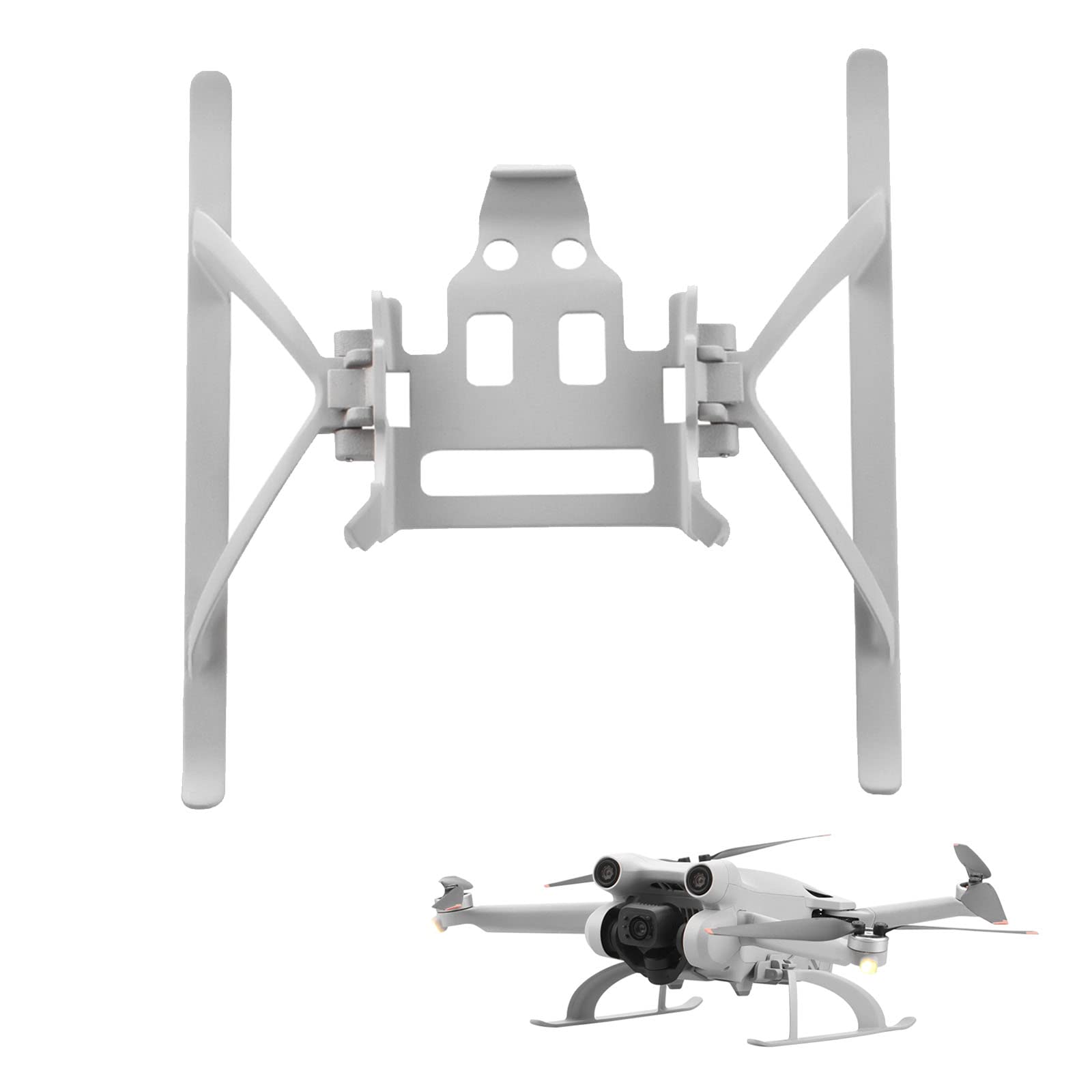Ainiv Landing Gear Mini 3 Pro, Drohnen Fahrwerk Für DJI Mini 3, Landing Gear Leg für DJI Mini 3 Pro, Faltbares Höhenerhöhungsstativ und Zubehör für die Befestigungshalterung des Fahrwerkskörpers von Ainiv