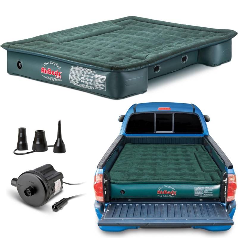 Pittman Outdoors AirBedz Lite (PPI pv202 C Full Größe kurz und lang 6 '-8' Air Matratze mit DC Truck Bett mit Pumpe (193 x 160 x 30,5 cm Aufgeblasen) von Pittman Outdoors