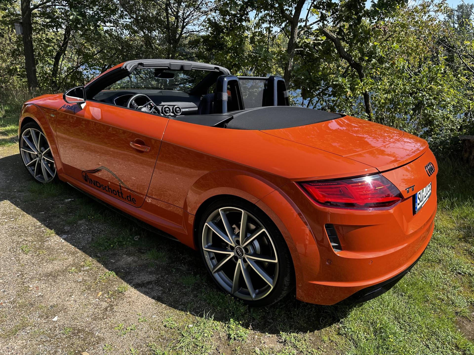 Airax Windschott geeignet für Audi TT FV9 Roadster Cabrio von Airax