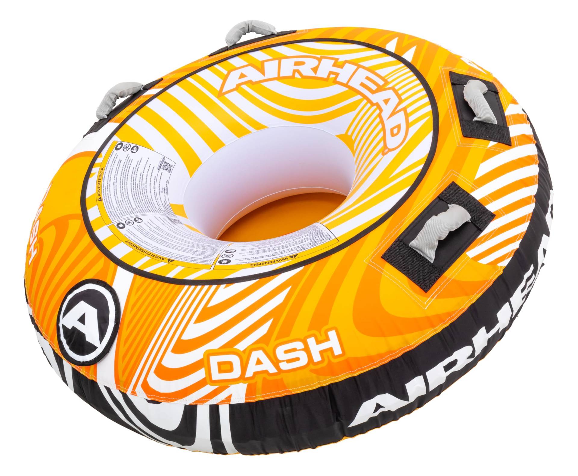 AIRHEAD AHT50192ORW Dash 1-Rider Abschleppschlauch, Orange/Weiß von Airhead