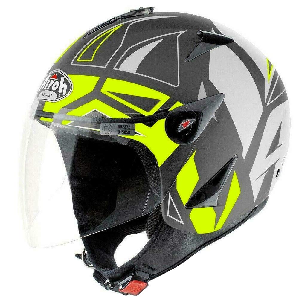 airoh CASCO JT CONVERT YELLOW MATT XS von airoh