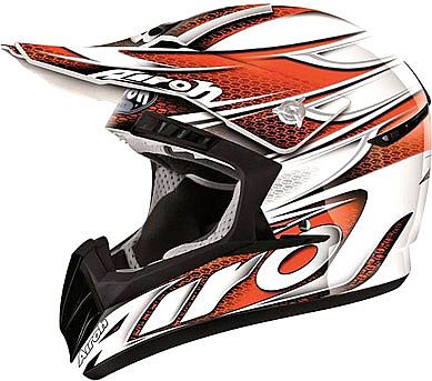 Airoh CR901 Linear, Motocrosshelm - Orange - S von Airoh