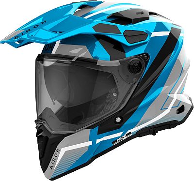 Airoh Commander 2 Mavick, Endurohelm - Grau/Blau/Schwarz - L von Airoh