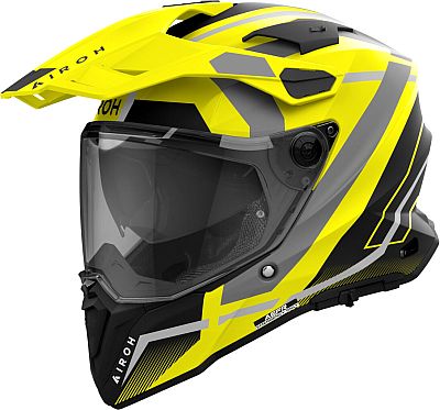 Airoh Commander 2 Mavick, Endurohelm - Matt Neon-Gelb/Grau/Schwarz - L von Airoh