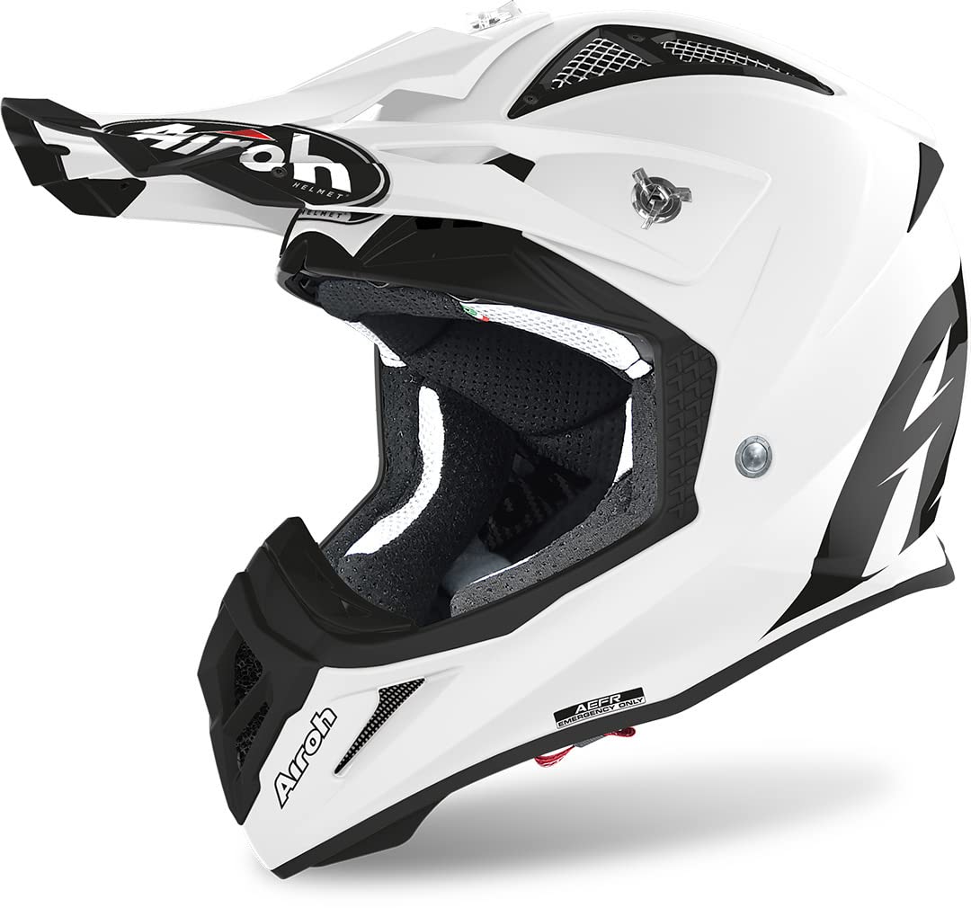 Airoh HELMET AVIATOR ACE COLOR WHITE GLOSS XL von MOTOTOPGUN