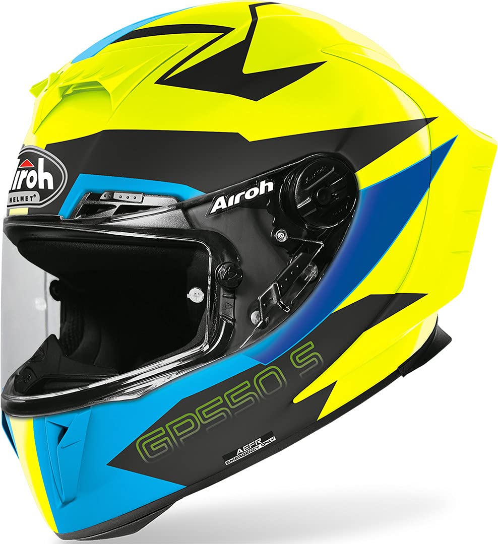 Airoh HELMET GP550 S VEKTOR BLUE MATT XL von MOTOTOPGUN