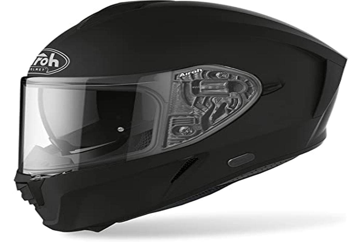 Airoh HELMET SPARK COLOR BLACK MATT XL, schwarz von MOTOTOPGUN