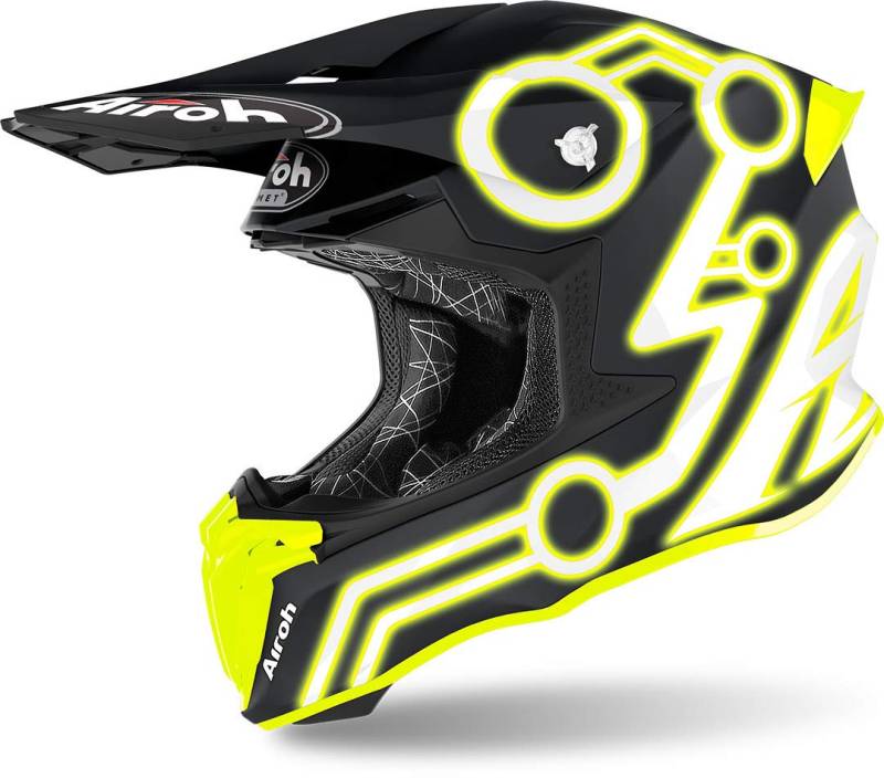 Airoh HELMET TWIST 2.0 NEON YELLOW MATT M von MOTOTOPGUN